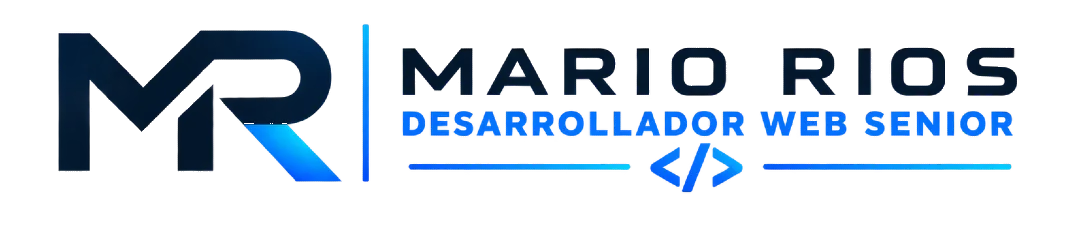 Mario Rios — Desarrollador web senior